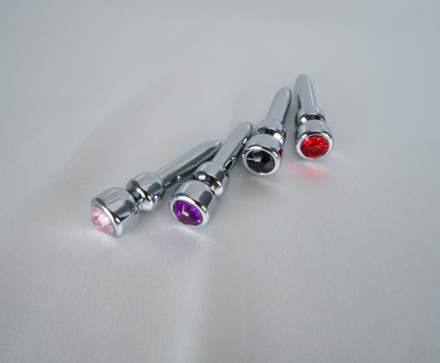 New Stainless Steel Urethral Catheter With Colorful Diamond