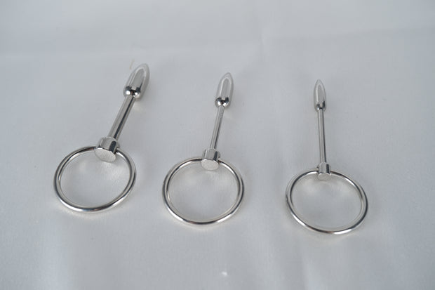 Middle Length Urethral Sound Stainless Steel Urethral Sound Urethral Plug Urethral Toys