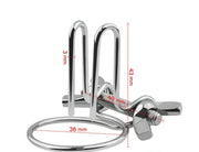 New Design Stainless Steel Adjustable Sounding Urethral Dilator Stretcher Male Penis Plug