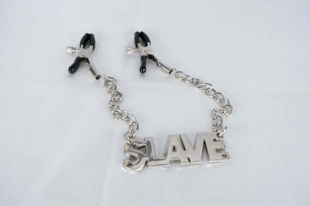 Nipple Clamps With Chain Tag