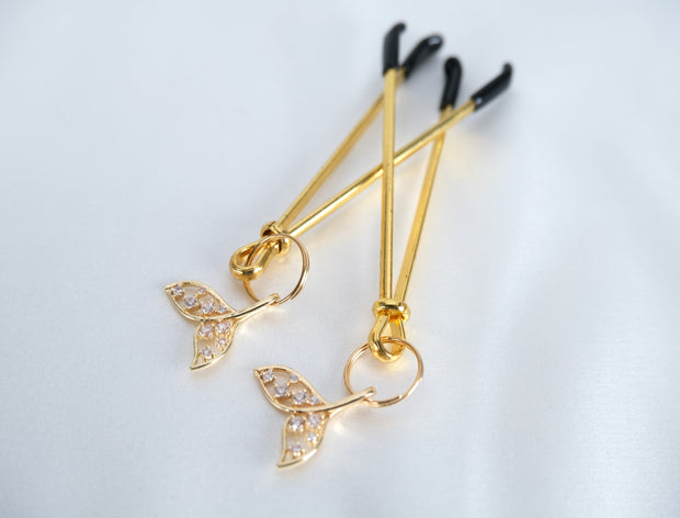 Nipple Clamps With Butterfly Pendant