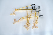 Nipple Clamps With Butterfly Pendant