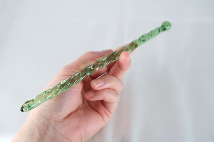 Green Glass Urethral Sound Urethral Penis Plug
