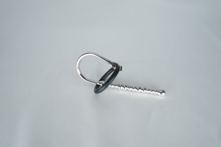 New Urethral Sounds Penis Stretcher Penis Plug Male Sounding Rod with 2 Silicone Rings