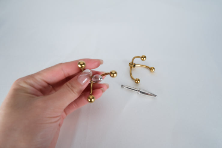 New Design Steel Urethral Plug Penis Urethral Sounding Dilator Adult Unisex
