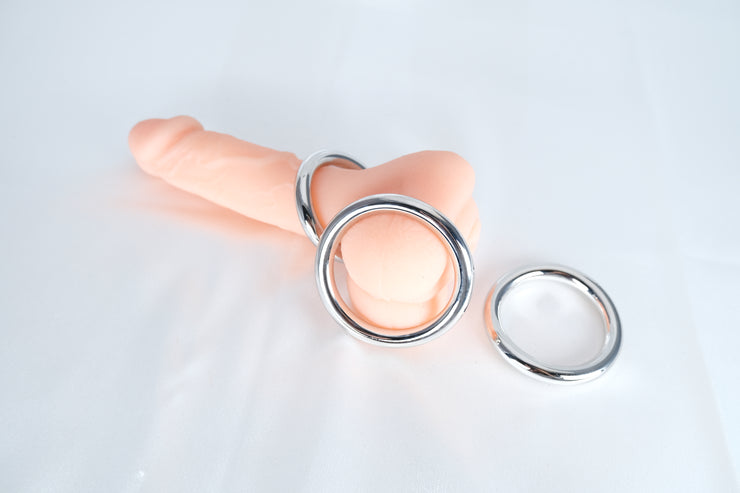 Heavy Stainless Steel Men Glans Penis Cock Ring