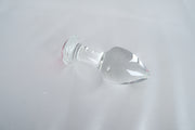 Clear Diamond Glass Cute Anal Plug Butt Plug G Spot Anus Masturbation Sex Toy