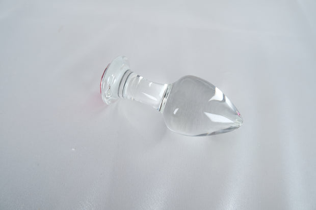 Clear Diamond Glass Cute Anal Plug Butt Plug G Spot Anus Masturbation Sex Toy