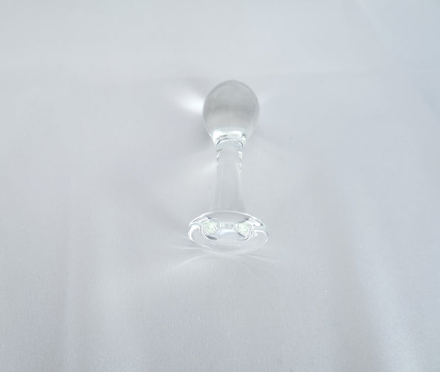 Clear Glass Cute Anal Plug Butt Plug G Spot Anus Masturbation Sex Toy