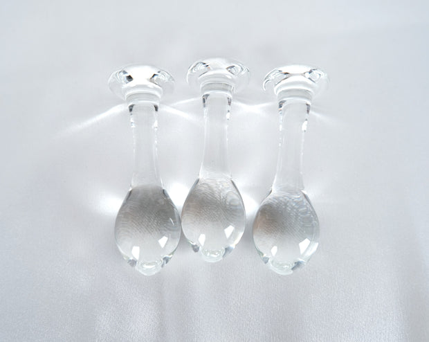 Clear Glass Cute Anal Plug Butt Plug G Spot Anus Masturbation Sex Toy