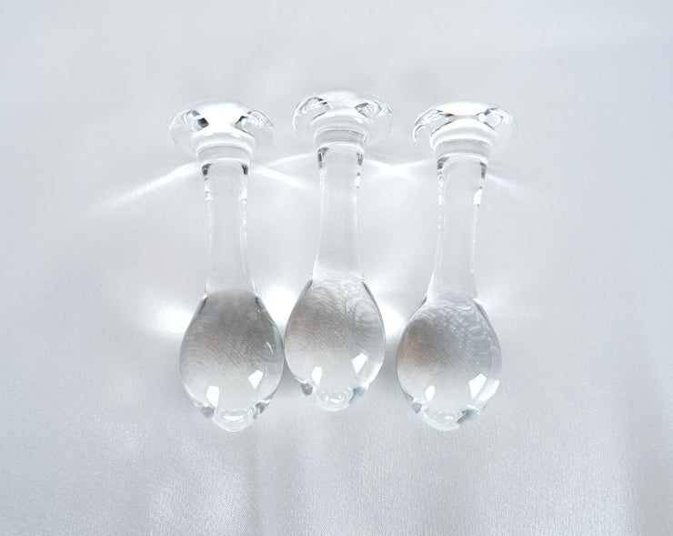 Clear Glass Cute Anal Plug Butt Plug G Spot Anus Masturbation Sex Toy