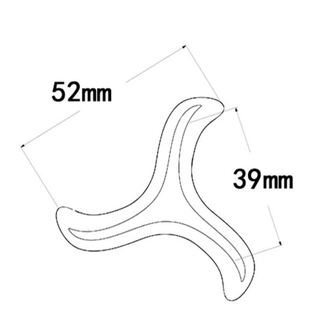Triangle Rainbow Soft Silicone Cock Restraint for Bigger Muscle