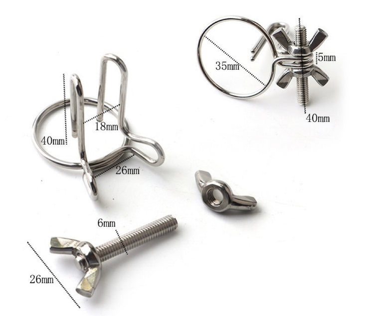 New Design Stainless Steel Adjustable Sounding Urethral Dilator Stretcher Male Penis Plug