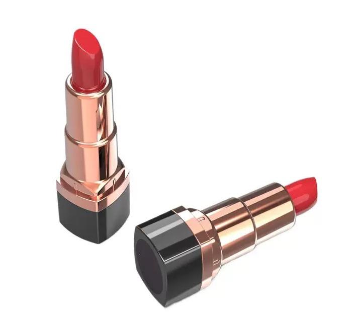 Lipstick Vibrator Lipstick Vibe Discreet Waterproof Vibrating lipstick Speed Adjustable Massager Gift