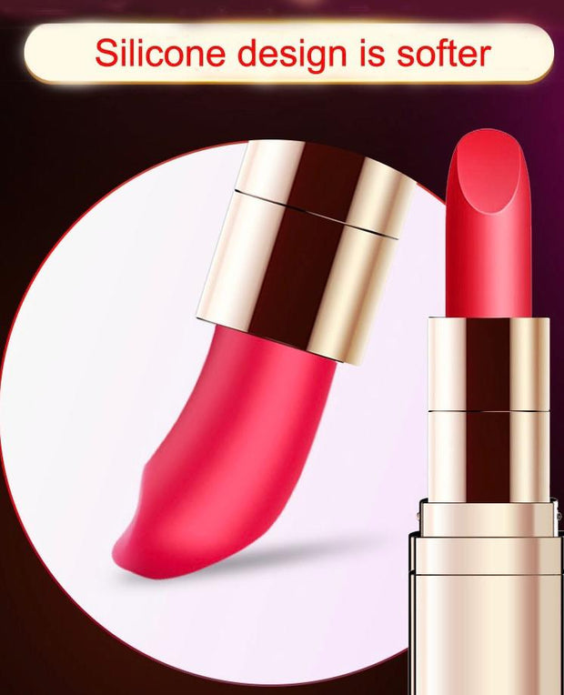 Lipstick Vibrator Lipstick Vibe Discreet Waterproof Vibrating lipstick Speed Adjustable Massager Gift