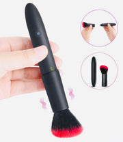 Waterproof USB Rechargeable Electric Makeup Brush 10-Speed Vibrating