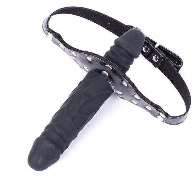 Double Silicone Mouth Penis Gags