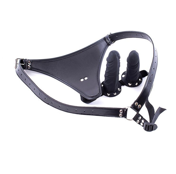Double Dildo Belt Underwear