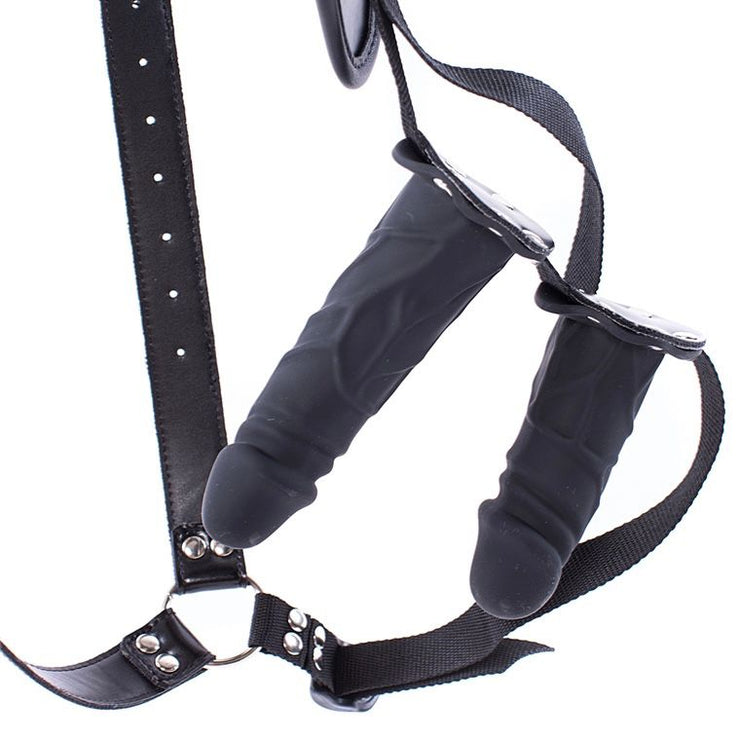 Double Dildo Belt Underwear