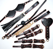 Luxury Black/Red BDSM Set