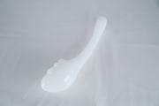 Milky Glass Dildo Butt Plug