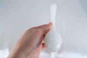 Milky Glass Dildo Butt Plug