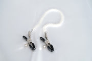 Nipple Clamps With Pearl Chain