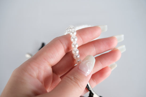 Nipple Clamps With Pearl Chain