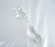 Crystal G- Spot Massage Glass Anal Beads