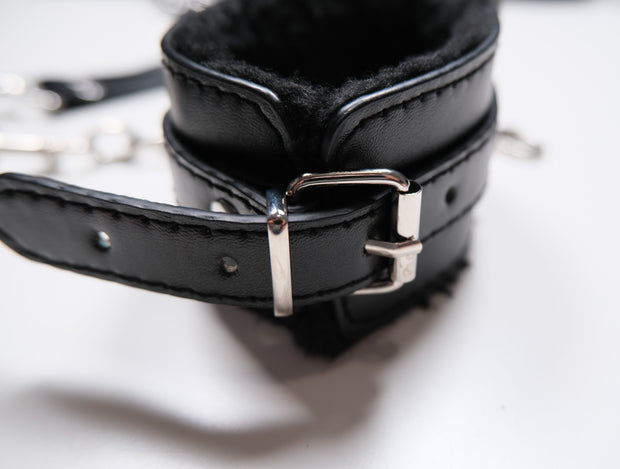 Luxury Soft Furry Wrist and Ankle Cuffs Kit