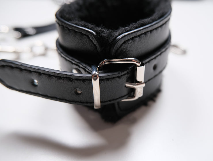 Luxury Soft Furry Wrist and Ankle Cuffs Kit