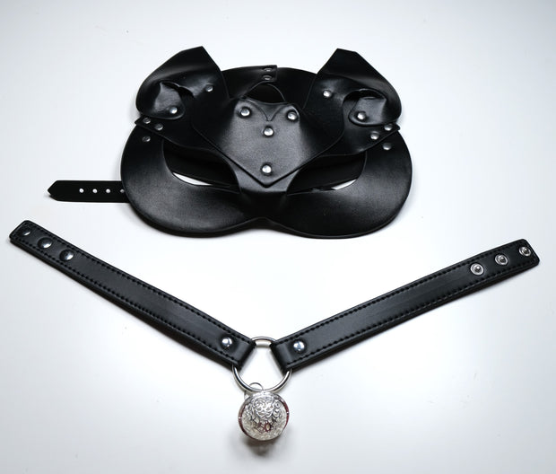 Luxury Mask With Bell Collar Kit