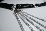 Metal Chain Harness Bra