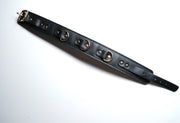 Leather Collar With Handcuffs Set