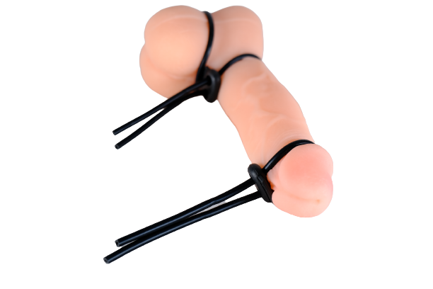 SILICONE ADJUSTABLE COCK RING LASSO
