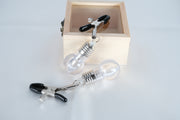 Colorful Light Bulb Nipple Clamps Breast Clips