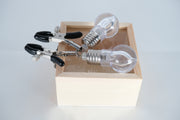 Colorful Light Bulb Nipple Clamps Breast Clips