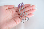 Nipple Clamps With Heart Sexy Adjustable Clips