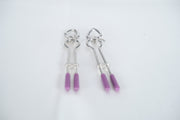 Nipple Clamps With Heart Sexy Adjustable Clips