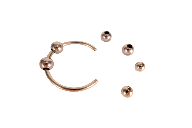 Detachable 6 Pressure Point Beaded Glans Ring