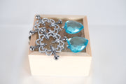 Screw Nipple Clamps With Diamond Pendant