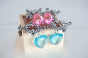 Screw Nipple Clamps With Diamond Pendant