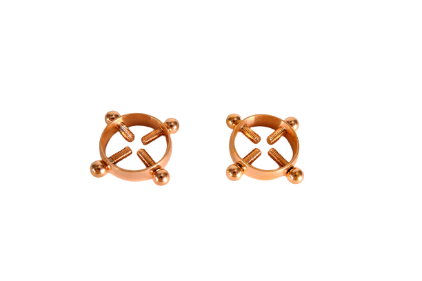Non-Piercing Adjustable Screw Nipple Clamps