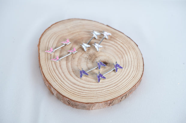Butterfly Piercing Nipple Ring