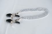 Nipple Clamps With Triple Chain