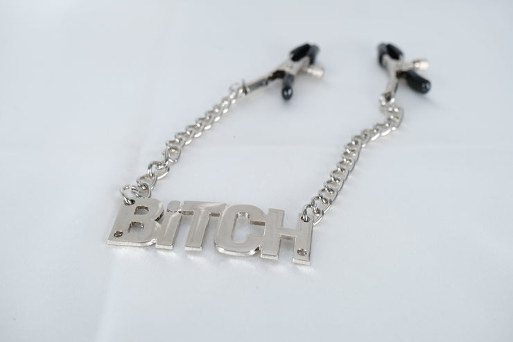 Nipple Clamps With Chain Tag