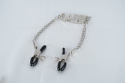 Nipple Clamps With Chain Tag