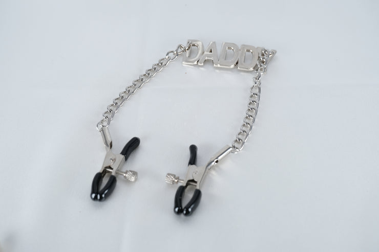 Nipple Clamps With Chain Tag