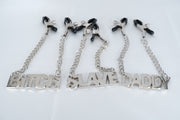 Nipple Clamps With Chain Tag