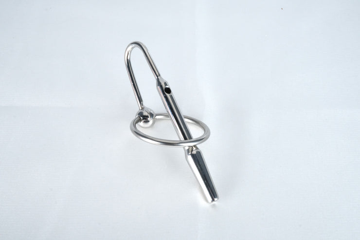 URETHRAL SOUNDS THROUGH HOLE PLUG